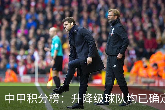 中甲积分榜：升降级球队均已确定；保级附加赛名额竞争激烈